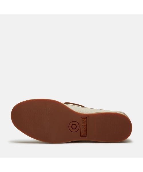 Timberland(ティンバーランド)の「クラシック レザー ボート シューズ レディース(モカシン/デッキシューズ・レディース・ライトベージュ・23.5cm/23.0cm/22.5cm/24.0cm)」の9枚目の写真