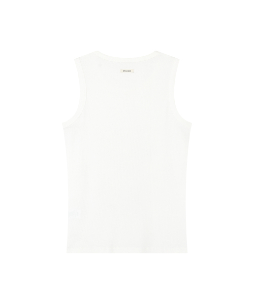 PROCESS（プロセス）の「Basic Logo Sleeveless - White（Tシャツ/カットソー・メンズ・その他・FREE）」の5枚目の写真
