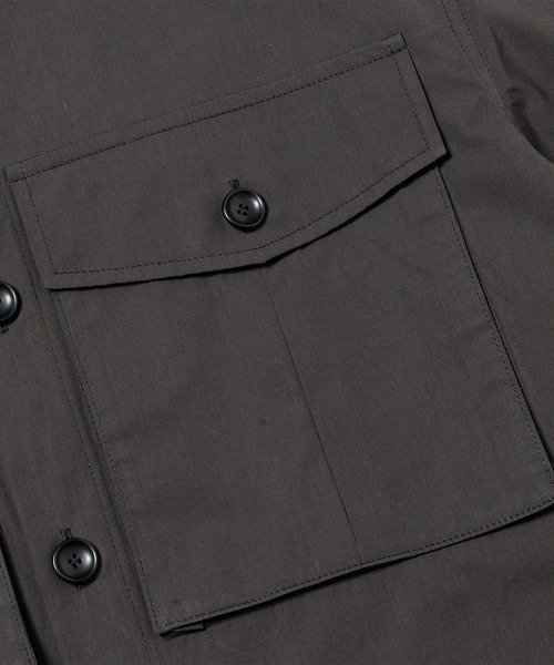 meanswhile（ミーンズワイル）の「Trinity Chambray Safari S/S SH（シャツ/ブラウス・メンズ・ブラック系/ダークグレー/ホワイト・1(S)/2(M)/3(L)）」の16枚目の写真