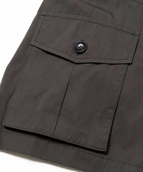 meanswhile（ミーンズワイル）の「Trinity Chambray Safari S/S SH（シャツ/ブラウス・メンズ・ブラック系/ダークグレー/ホワイト・1(S)/2(M)/3(L)）」の18枚目の写真