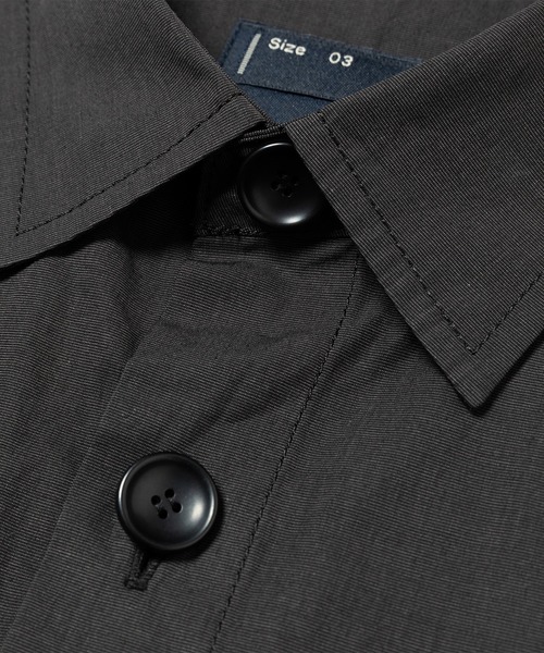 meanswhile（ミーンズワイル）の「Trinity Chambray Safari S/S SH（シャツ/ブラウス・メンズ・ブラック系/ダークグレー/ホワイト・1(S)/2(M)/3(L)）」の11枚目の写真