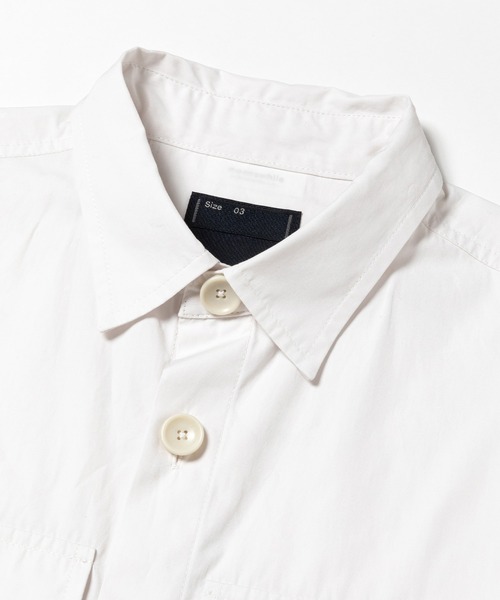 meanswhile（ミーンズワイル）の「Trinity Chambray Safari S/S SH（シャツ/ブラウス・メンズ・ブラック系/ダークグレー/ホワイト・1(S)/2(M)/3(L)）」の5枚目の写真