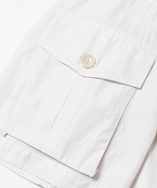 meanswhile（ミーンズワイル）の「Trinity Chambray Safari S/S SH（シャツ/ブラウス・メンズ・ブラック系/ダークグレー/ホワイト・1(S)/2(M)/3(L)）」の8枚目の写真