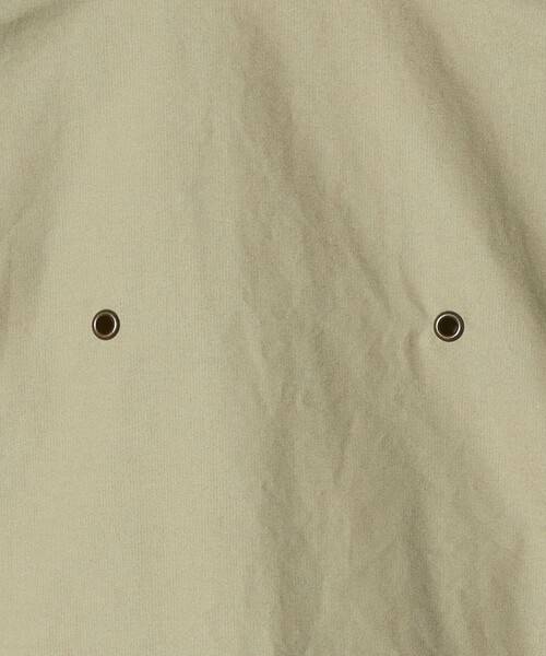 6（ロク）の「＜6(ROKU)＞コットン ショート ブルゾン（カバーオール・レディース・オリーブ・38/36）」の11枚目の写真