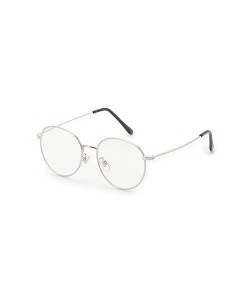 Mila Owen（ミラオーウェン）の「スリムメタルダテメガネ（メガネ・レディース・シルバー・F）」の6枚目の写真