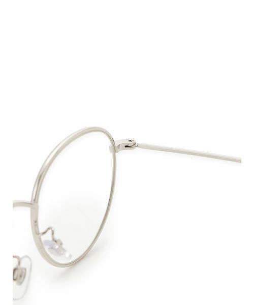 Mila Owen（ミラオーウェン）の「スリムメタルダテメガネ（メガネ・レディース・シルバー・F）」の4枚目の写真