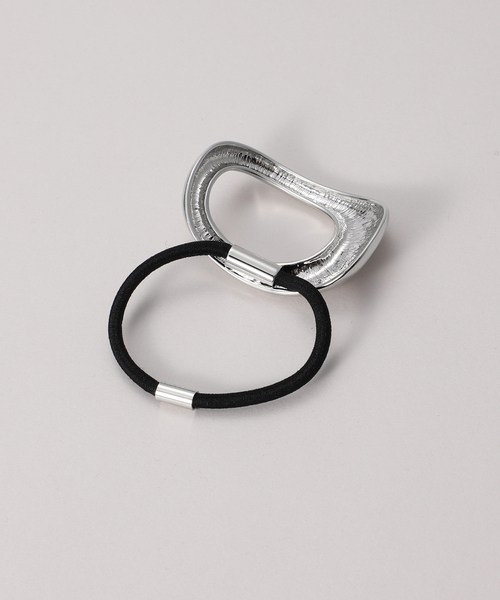 Spick & Span（スピックアンドスパン）の「JAMIRAY/ジャミレイ BEAN HAIR TIE（ヘアゴム・レディース・シルバー・FREE）」の4枚目の写真