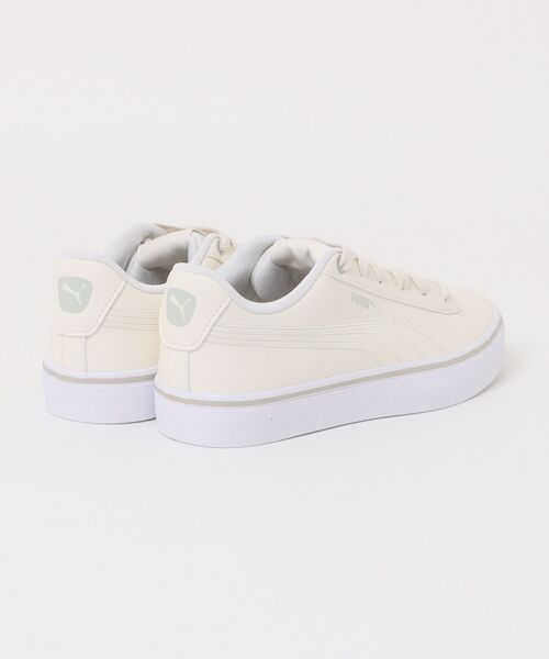 PUMA(プーマ)の「【PUMA】プーマ V コート バルク EB(スニーカー・レディース・ホワイト・25.0cm/24.5cm/24.0cm/23.5cm/23.0cm/22.5cm)」の3枚目の写真