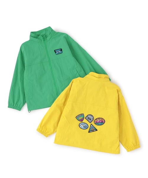 KP BOY(ケーピーボーイ)の「ナイロンタッサー ワッペンジャケット(その他アウター・キッズ・イエロー/グリーン・120cm/130cm/140cm/150cm/160cm)」の12枚目の写真