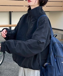 UNDERSTATEMENTs（アンダーステイトメント）の「【ユニセックス】スタンドネックナイロンブルゾン/ルーズ/チェック&無地（ブルゾン）」