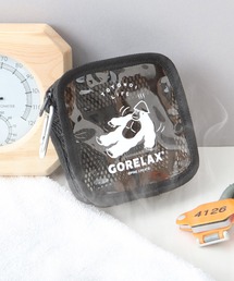 ごリラックス（ゴリラックス）の「ととのいサ活ポーチ メッシュPVCクリアポーチ（ポーチ）」