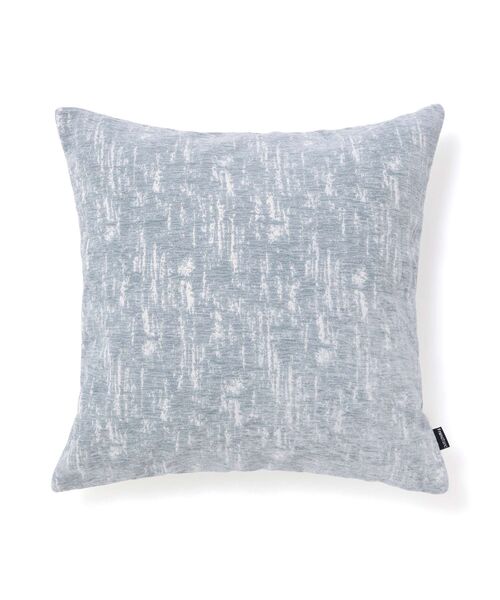 ベルベットジャガード クッションカバー 450×450 ライトブルー