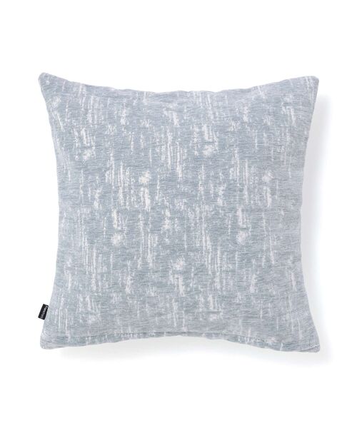 ベルベットジャガード クッションカバー 450×450 ライトブルー