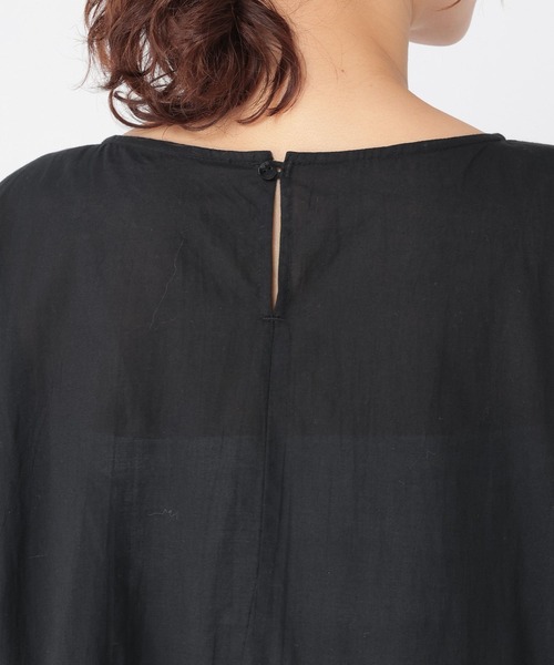 studio CLIP(スタディオクリップ)の「裾刺繍レースヘムブラウス(シャツ/ブラウス・レディース・ブラック/オフホワイト・FREE)」の19枚目の写真