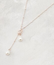 OPAQUE.CLIP（オペークドットクリップ）の「パール調デザインカラー トライアルネックレス（ネックレス）」
