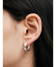 glossy basic one-touch earring
