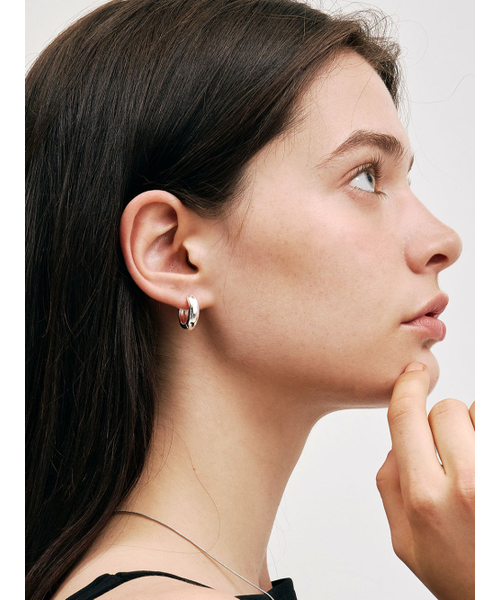 HEI（ヘイ）の「glossy basic one-touch earring（ピアス（両耳用）・レディース・その他・FREE）」の2枚目の写真