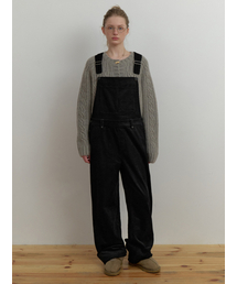 THEMITTEN（ザ・ミトン）の「Roo overall pants (black)（サロペット/オーバーオール）」