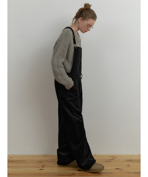 THEMITTEN(ザ・ミトン)の「Roo overall pants (black)(サロペット/オーバーオール・レディース・その他・FREE)」の3枚目の写真