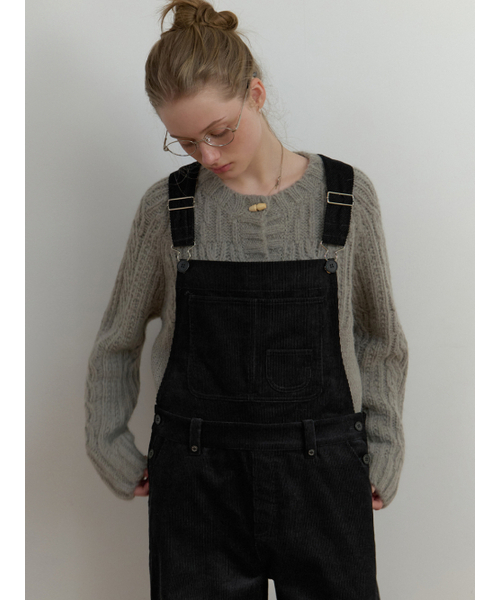 THEMITTEN(ザ・ミトン)の「Roo overall pants (black)(サロペット/オーバーオール・レディース・その他・FREE)」の5枚目の写真