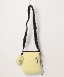 SHEL'TTER ORIGINAL（シェルターオリジナル）の「ミニポーチ付ギャザーショルダーナイロンバッグ（ショルダーバッグ）」