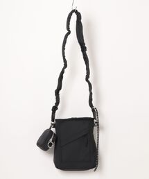 SHEL'TTER ORIGINAL（シェルターオリジナル）の「ミニポーチ付ギャザーショルダーナイロンバッグ（ショルダーバッグ）」