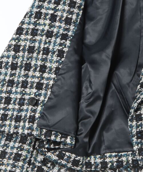 Narcissus(ナルシス)の「【Narcissus/PICCIN】ツイードライダースジャケット(ライダースジャケット・レディース・ブルー・FREE)」の20枚目の写真