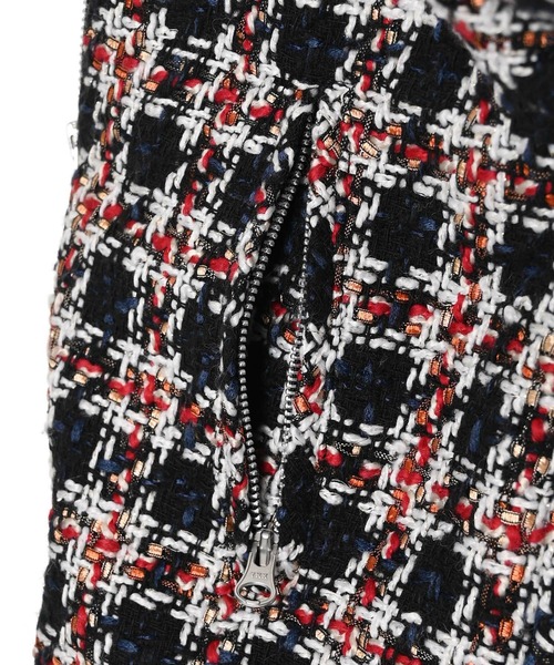 Narcissus(ナルシス)の「【Narcissus/PICCIN】ツイードライダースジャケット(ライダースジャケット・レディース・ブルー・FREE)」の13枚目の写真