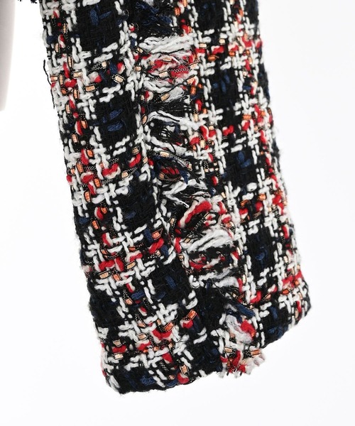 Narcissus(ナルシス)の「【Narcissus/PICCIN】ツイードライダースジャケット(ライダースジャケット・レディース・ブルー・FREE)」の15枚目の写真