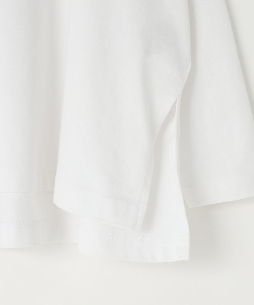 LOWRYS FARM（ローリーズファーム）の「ロゴフォトロンＴ　656104（Tシャツ/カットソー・キッズ・チャコールグレー/オフホワイト/アイボリー/ピンクベージュ・130cm/110cm/140cm/150cm/120cm）」の18枚目の写真