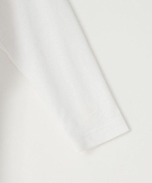 LOWRYS FARM（ローリーズファーム）の「ロゴフォトロンＴ　656104（Tシャツ/カットソー・キッズ・チャコールグレー/オフホワイト/アイボリー/ピンクベージュ・130cm/110cm/140cm/150cm/120cm）」の20枚目の写真