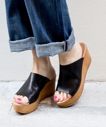 SHIPS for women | 《予約》 Carmen salas:プラットフォームサボ◆(サンダル)