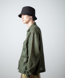 RACAL | Washable Linen Canvas Bucket Hat / ウォッシャブルリネンキャンバスバケットハット(ハット)