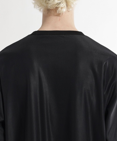 HARE（ハレ）の「シアーレイヤードプリントカット(HARE)（Tシャツ/カットソー・メンズ・グレー/ブラック・FREE）」の18枚目の写真