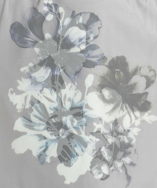 HARE（ハレ）の「シアーレイヤードプリントカット(HARE)（Tシャツ/カットソー・メンズ・グレー/ブラック・FREE）」の21枚目の写真