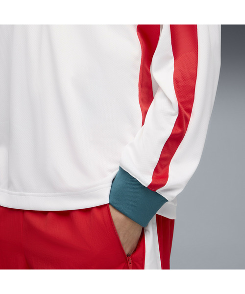 PUMA(プーマ)の「PUMA プーマ ユニセックス フューチャー プーマ アーカイブ T7 ドリル 長袖(Tシャツ/カットソー・メンズ・グリーン系その他7/ホワイト/ブラック・XX-LARGE/LARGE/MEDIUM/SMALL/X-LARGE)」の4枚目の写真