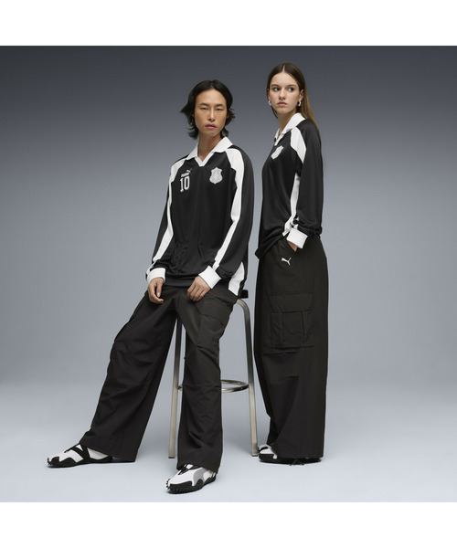 PUMA(プーマ)の「PUMA プーマ ユニセックス フューチャー プーマ アーカイブ T7 ドリル 長袖(Tシャツ/カットソー・メンズ・グリーン系その他7/ホワイト/ブラック・XX-LARGE/LARGE/MEDIUM/SMALL/X-LARGE)」の11枚目の写真