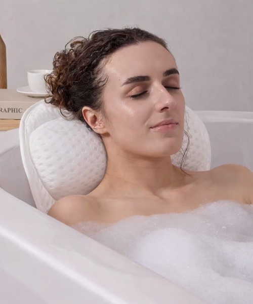 CALIFORNIA OUTFITTERS（カリフォルニア アウトフィッターズ）の「C 2C46-MZ リラックスバス ネックピロー（バス/トイレグッズ・レディース・ホワイト・ONESIZE）」の2枚目の写真