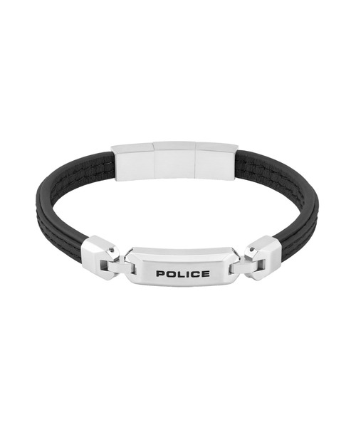 POLICE(ポリス)の「【POLICE】ポリス LAYERLOCK ブレスレット メンズ(ブレスレット・メンズ・ブラック/ブラウン・FREE)」の3枚目の写真