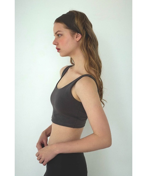 ALEXIA STAM（アリシアスタン）の「Tank Top Bra /パッドinタンクトップブラ（タンクトップ・レディース・ブルー/クリーム/チャコールグレー/グレー・L/M/S）」の7枚目の写真