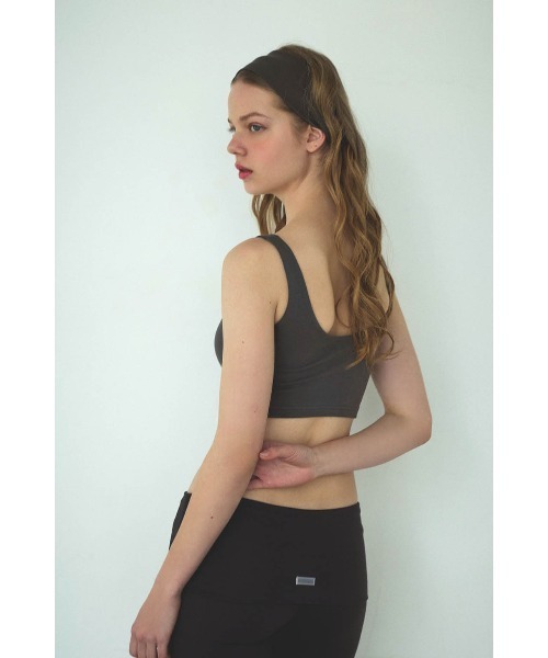 ALEXIA STAM（アリシアスタン）の「Tank Top Bra /パッドinタンクトップブラ（タンクトップ・レディース・ブルー/クリーム/チャコールグレー/グレー・L/M/S）」の8枚目の写真