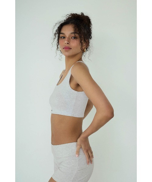 ALEXIA STAM（アリシアスタン）の「Tank Top Bra /パッドinタンクトップブラ（タンクトップ・レディース・ブルー/クリーム/チャコールグレー/グレー・L/M/S）」の9枚目の写真