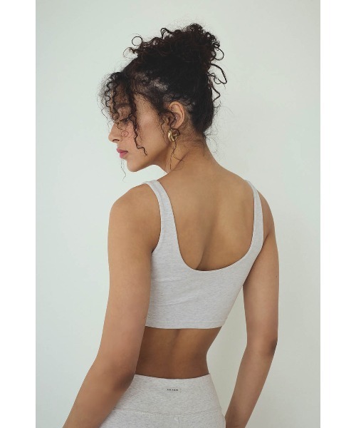 ALEXIA STAM（アリシアスタン）の「Tank Top Bra /パッドinタンクトップブラ（タンクトップ・レディース・ブルー/クリーム/チャコールグレー/グレー・L/M/S）」の10枚目の写真