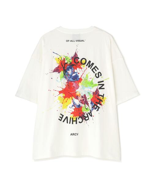 A4A（エーフォーエー）の「【WEB&DEPOT限定】A4A/エーフォーエー/COMES IN S/S Tee（Tシャツ/カットソー・レディース・ホワイト/ブラック・L/M）」の7枚目の写真