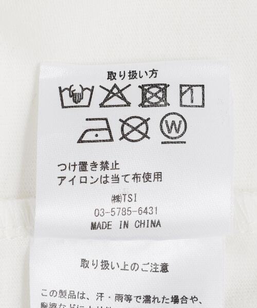 A4A（エーフォーエー）の「【WEB&DEPOT限定】A4A/エーフォーエー/COMES IN S/S Tee（Tシャツ/カットソー・レディース・ホワイト/ブラック・L/M）」の15枚目の写真