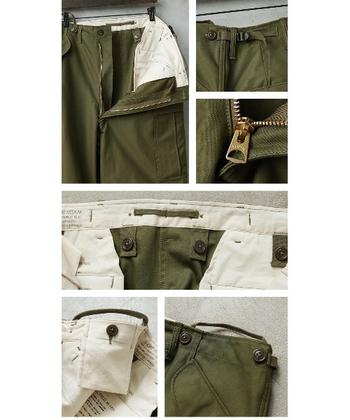 WAIPER.inc(ワイパーインク)の「WAIPER.inc 米軍 M-51 フィールドカーゴパンツ スタンダードモデル【WP1160】(カーゴパンツ・メンズ・オリーブ/ブラック・S-Regular/S-Short/L-Short/M-Regular/M-Short/XL-Short/L-Regular/XL-Regular/XS-Regular/XS-Short)」の22枚目の写真