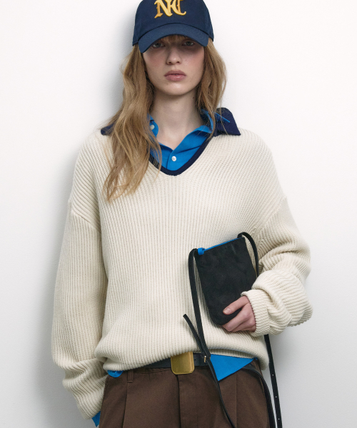 NOHANT(ノアン)の「MINI CROSSBODY BAG BLACK(メッセンジャーバッグ・メンズ・ブラック・FREE)」の6枚目の写真