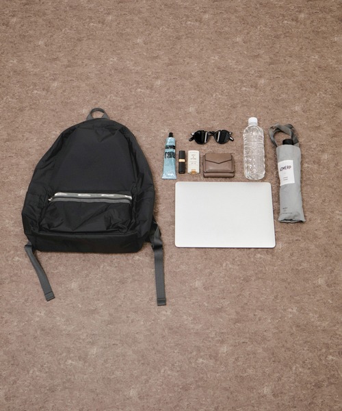 LeSportsac(レスポートサック)の「【WEB限定】・【LeSportsac for ADAM ET ROPE'】Exclusive Classic Everyday BP(バックパック/リュック・レディース・シルバー・FREE)」の7枚目の写真