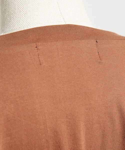 gomme(ゴム)の「バルーンメッシュT(Tシャツ/カットソー・レディース・ブラック/ブラウン/ホワイト・MEDIUM)」の22枚目の写真