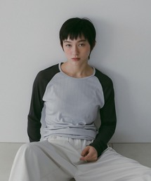 anuke(�A���k�[�N)��Sheer Raglan T-Shirts(T�V���c/�J�b�g�\�[)